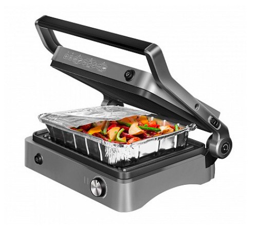 Электрогриль Redmond SteakMaster RGM-M814 серебристый Электрогриль Redmond SteakMaster RGM-M814 серебристый
