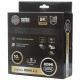 Кабель аудио-видео Cactus CS-HDMI.2.1-1 HDMI (m)/HDMI (m) 1м. Позолоченные контакты серебристый