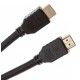 Кабель аудио-видео Cactus CS-HDMI.2.1-1 HDMI (m)/HDMI (m) 1м. Позолоченные контакты серебристый