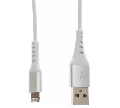 Кабель Cactus CS-LG.USB.A-0.8 USB (m)-Lightning (m) 0.8м белый блистер