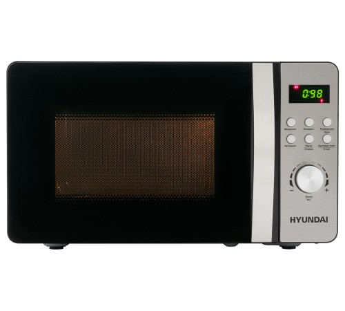 Микроволновая Печь Hyundai HYM-D2074 20л. 700Вт черный/серебристый