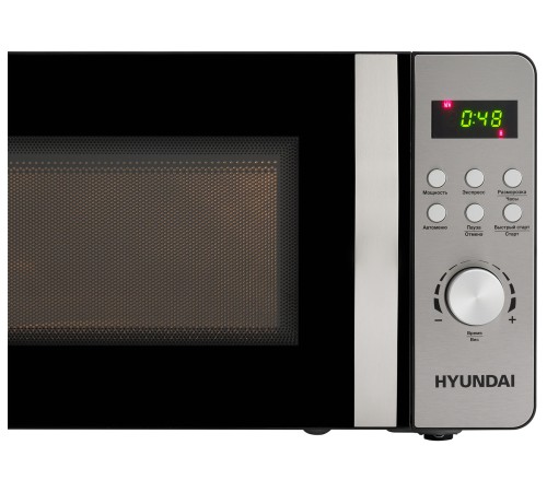 Микроволновая Печь Hyundai HYM-D2074 20л. 700Вт черный/серебристый