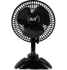 Настольный вентилятор Rix RDF-1500WB Black