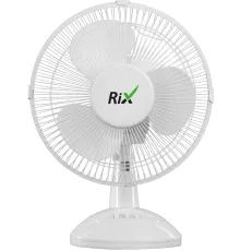 Вентилятор настольный RIX RDF-2200W 30Вт скоростей:2 белый