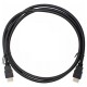 Кабель аудио-видео Cactus CS-HDMI.1.4-1.5 HDMI (m)/HDMI (m) 1.5м. Позолоченные контакты черный