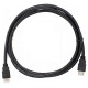 Кабель аудио-видео Cactus CS-HDMI.1.4-2 HDMI (m)/HDMI (m) 2м. Позолоченные контакты черный