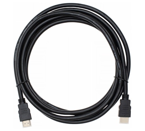 Кабель аудио-видео Cactus CS-HDMI.1.4-3 HDMI (m)/HDMI (m) 3м. Позолоченные контакты черный Кабель аудио-видео Cactus CS-HDMI.1.4-3 HDMI (m)/HDMI (m) 3м. Позолоченные контакты черный