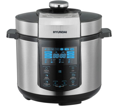 Мультиварка Hyundai HYMC-1618 5л 1000Вт серебристый/черный Мультиварка Hyundai HYMC-1618 5л 1000Вт серебристый/черный
