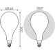 Лампа светодиодная Gauss Filament 179202210-D 10Вт цок.:E27 груша 220B 4100K св.свеч.бел.нейт. (упак.:1шт)