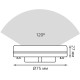 Лампа светодиодная Gauss 108408308-D 8Вт цок.:GX53 таблетка 220B 6500K св.свеч.бел.хол. (упак.:1шт)