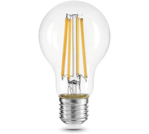 Лампа светодиодная Gauss Filament 102902215 15Вт цок.:E27 груша 220B 4100K св.свеч.бел.нейт. (упак.:1шт)