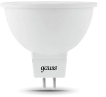 Лампа светодиодная Gauss 201505305 5Вт цок.:GU5.3 рефлек. 12B 6500K св.свеч.бел.хол. (упак.:1шт)