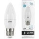 Лампа светодиодная Gauss Elementary 30222 12Вт цок.:E27 свеча 220B 4100K св.свеч.бел.нейт. (упак.:10шт)