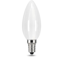 Лампа светодиодная Gauss Filament 103201109-D 9Вт цок.:E14 свеча 220B 3000K св.свеч.бел.теп. (упак.:10шт)