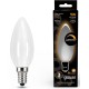 Лампа светодиодная Gauss Filament 103201109-D 9Вт цок.:E14 свеча 220B 3000K св.свеч.бел.теп. (упак.:10шт)