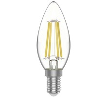 Лампа светодиодная Gauss Basic 1031115 4.5Вт цок.:E14 свеча 220B 2700K св.свеч.бел.теп. (упак.:10шт)