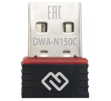 Сетевой адаптер WiFi Digma DWA-N150C USB 2.0