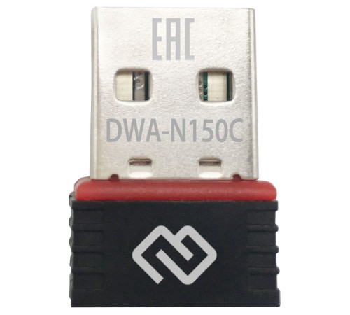 Сетевой адаптер WiFi Digma DWA-N150C USB 2.0 Сетевой адаптер WiFi Digma DWA-N150C USB 2.0
