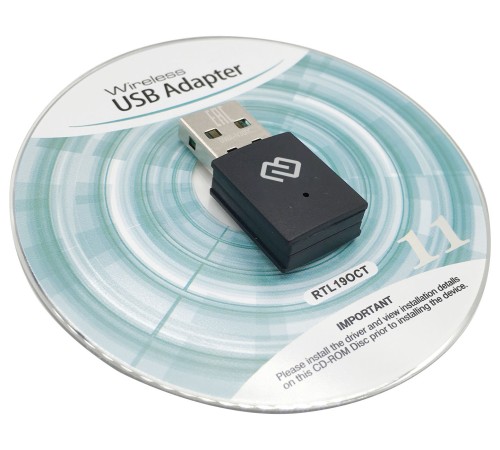 Сетевой адаптер WiFi Digma DWA-N300C USB 2.0 Сетевой адаптер WiFi Digma DWA-N300C USB 2.0
