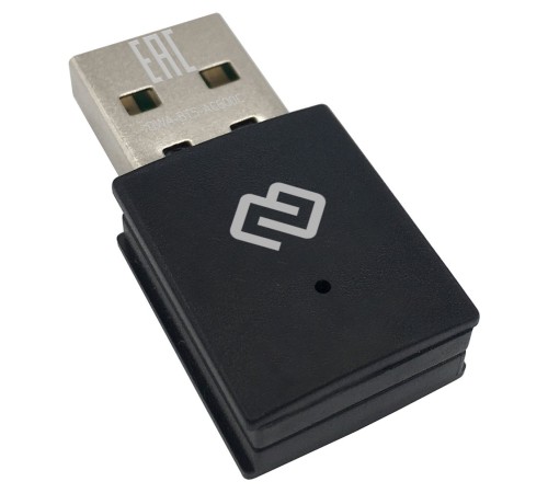 Сетевой адаптер WiFi + Bluetooth Digma DWA-BT5-AC600C USB 2.0