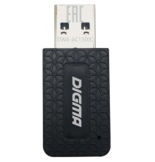 Сетевой адаптер WiFi Digma DWA-AC1300C USB 3.0