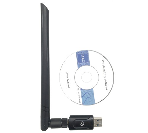 Сетевой адаптер WiFi Digma DWA-AC1300E USB 3.0