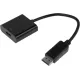 Кабель-переходник аудио-видео H105 DisplayPort (m)/HDMI (f) 0.15м. черный (A3378)