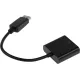 Кабель-переходник аудио-видео H105 DisplayPort (m)/HDMI (f) 0.15м. черный (A3378)