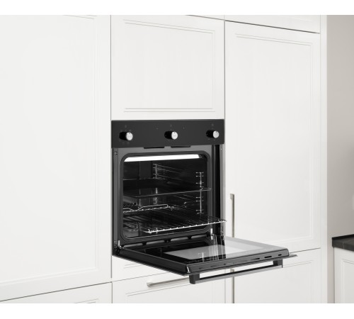 Духовой шкаф Электрический Weissgauff EOV 206 SB черный