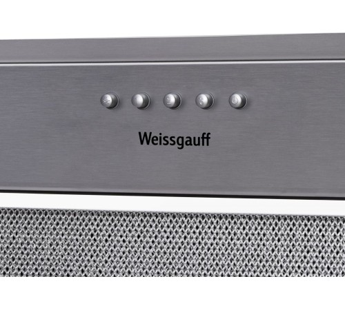 Вытяжка встраиваемая Weissgauff Alpha 50 PB IX нержавеющая сталь управление: кнопочное (1 мотор) Вытяжка встраиваемая Weissgauff Alpha 50 PB IX нержавеющая сталь управление: кнопочное (1 мотор)