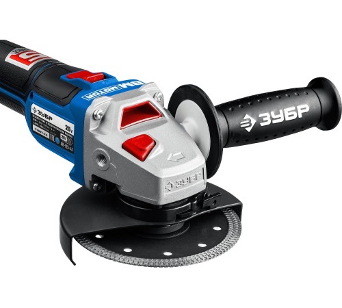 Углошлифовальная машина Зубр AB-125-41 1200Вт 10000об/мин рез.шпин.:M14 d=125мм