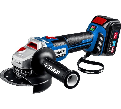 Углошлифовальная машина Зубр AB-125-41 1200Вт 10000об/мин рез.шпин.:M14 d=125мм
