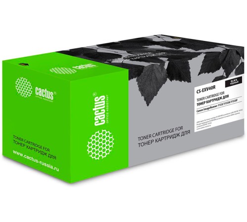 Картридж лазерный Cactus CS-EXV40 C-EXV40 черный (6000стр.) для Canon IR 1133/1133A/1133iF