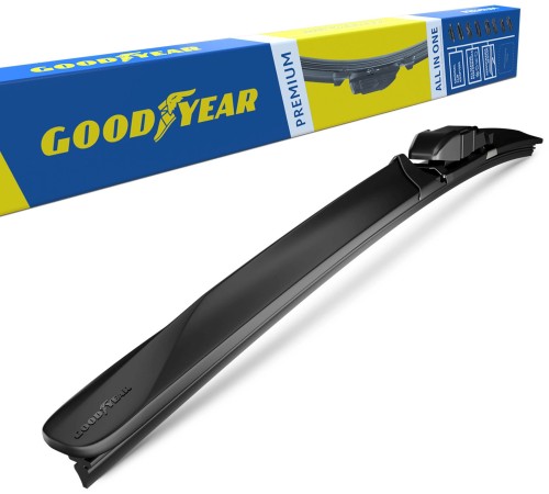 Щетка стеклоочистителя Goodyear Premium бескаркасная для лоб.стек. 530мм/21" (GY000441) Щетка стеклоочистителя Goodyear Premium бескаркасная для лоб.стек. 530мм/21" (GY000441)