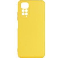 Чехол (клип-кейс) DF для Xiaomi Redmi Note 11/11s xiCase-61 желтый (XICASE-61 (YELLOW))