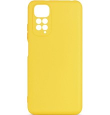 Чехол (клип-кейс) DF для Xiaomi Redmi Note 11/11s xiCase-61 желтый (XICASE-61 (YELLOW))