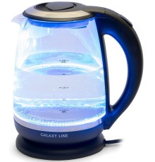Чайник электрический Galaxy Line GL 0559 2л. 2200Вт черный (корпус: стекло)