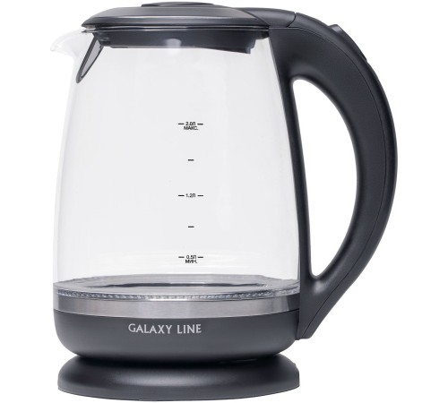 Чайник электрический Galaxy Line GL 0559 2л. 2200Вт черный (корпус: стекло)