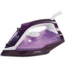 Утюг Galaxy Line GL 6124 2500Вт фиолетовый/белый