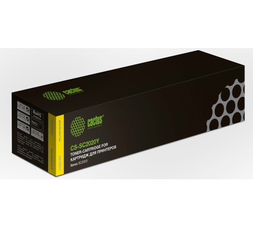Картридж лазерный Cactus CS-SC2020Y 006R01696 желтый (3000стр.) для Xerox DocuCentre SC2020/ SC2020NW