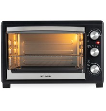 Мини-печь Hyundai MIO-HY073 26л. 1500Вт серебристый/черный