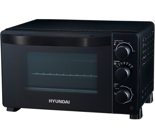 Мини-печь Hyundai MIO-HY080 23л. 1500Вт черный Мини-печь Hyundai MIO-HY080 23л. 1500Вт черный