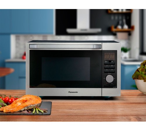 Микроволновая Печь Panasonic NN-C69MSZPE 30л. серебристый Микроволновая Печь Panasonic NN-C69MSZPE 30л. серебристый