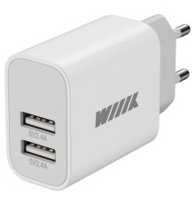 Сетевое зар./устр. Wiiix UNN-1-2-04-W 2A+2A белый