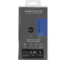 Защитное стекло для экрана Brosco черный для Motorola Moto G20 1шт. (MOTO-G20-FSP-GLASS-BLACK)