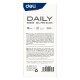 Ручка гелев. Deli Daily E6600SBlack прозрачный d=0.5мм черн. черн. резин. манжета