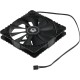 Вентилятор ID-COOLING WF-14025-XT BLACK, 140мм, Ret