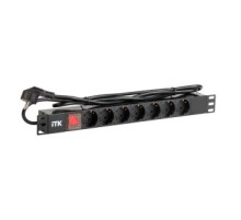 Блок распределения питания ITK PH12-7D1-P гор.размещ. 7xSchuko базовые 16A Schuko 2м