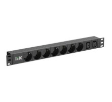Блок распределения питания ITK PH22-7D2C131-P гор.размещ. 7xSchuko 2xC13 базовые 16A Schuko 2м