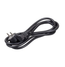 Шнур питания ITK PC-C13D-1M C13-Schuko проводник.:3x1.5мм2 1м 230В 10А (упак.:1шт) черный